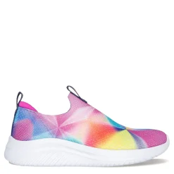Slip On Shoes*Skechers Girl's , Ultra Flex 3.0 - Kaleidoscope Craze Sneaker - Little Kid & Big Kid Multi