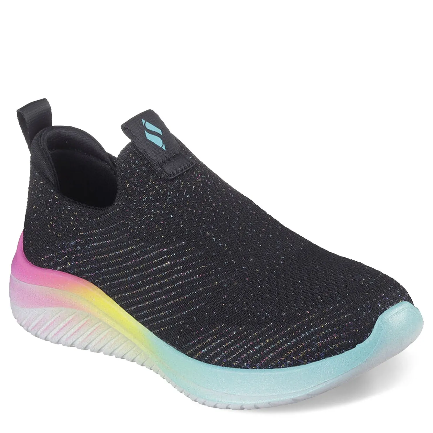 Sneakers & Athletic*Skechers Girl's , Ultra Flex 3.0 - Shimmer Stroll Sneaker - Little Kid & Big Kid Black Multi