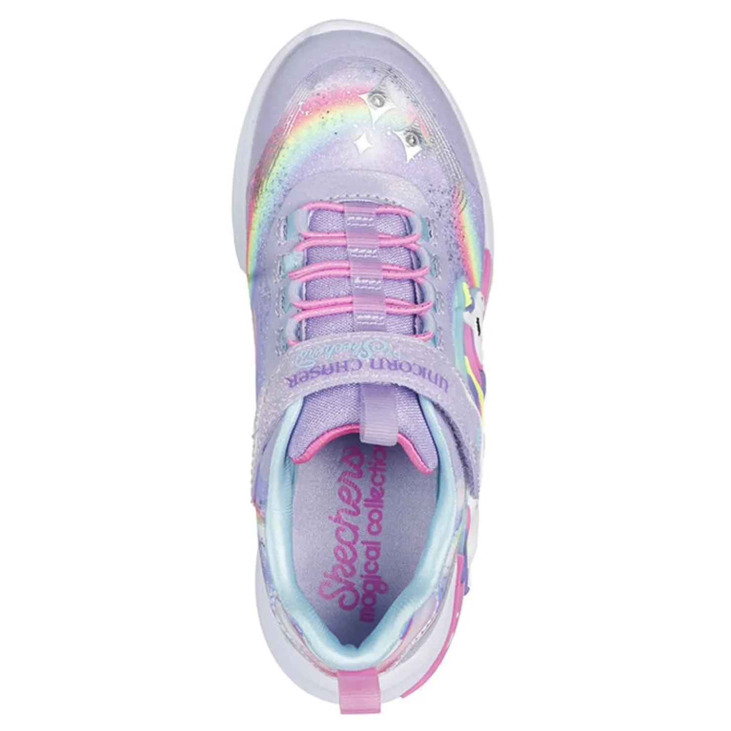 Big Kid (3.5-7)*Skechers Girl's , Unicorn Chaser Sneaker - Little Kid Lavender Multi