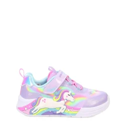 Sneakers & Athletic*Skechers Girl's , Unicorn Chaser Sneaker -Toddler Lavender Multi