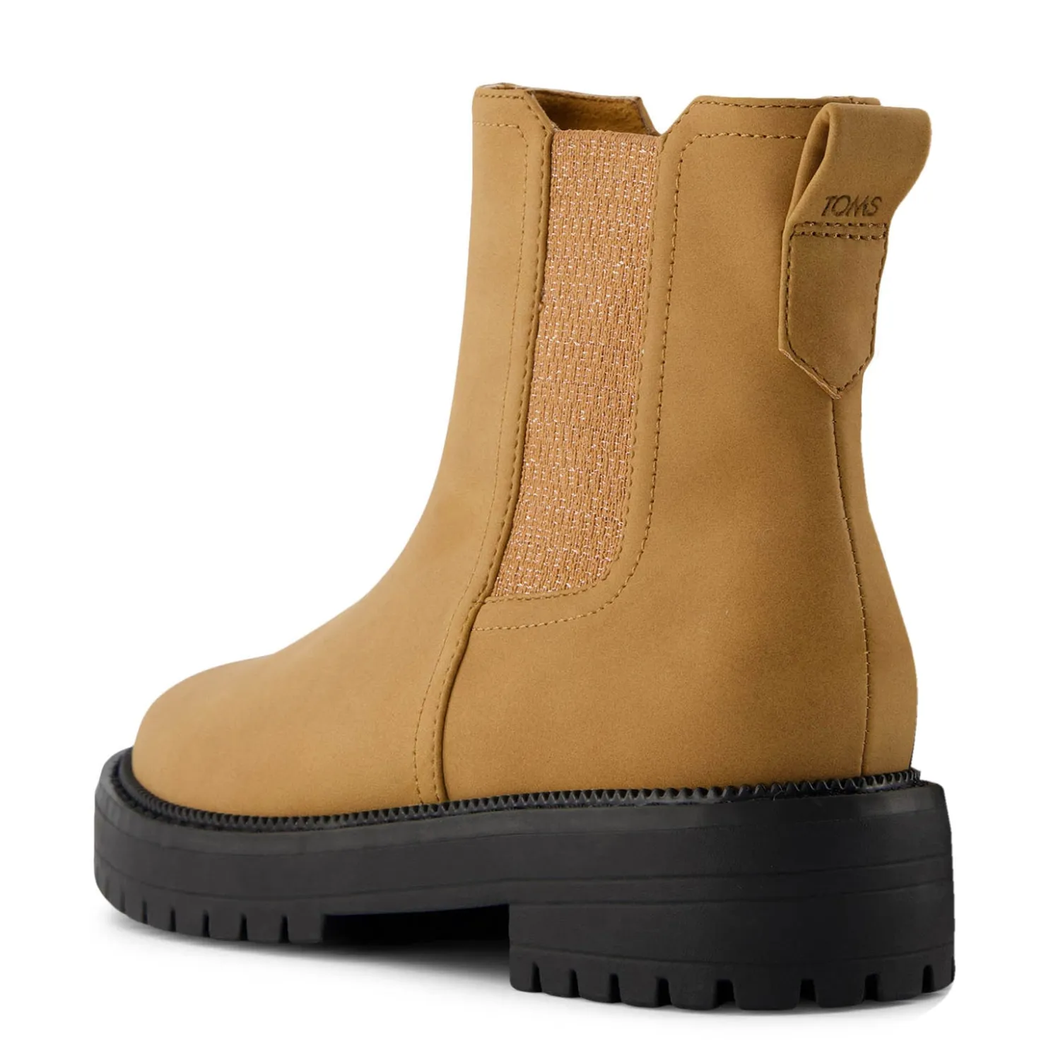 Big Kid (3.5-7)*TOMS Girl's , Bennet Boot - Little Kid & Big Kid Tan Nubuck