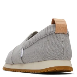 Flats*TOMS Girl's , Resident Slip-On - Little Kid & Big Kid Drizzle Grey