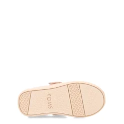 Toddler (3.5-10)*TOMS Girl's , Tiny Mary Jane - Toddler Crackle Foil Gold