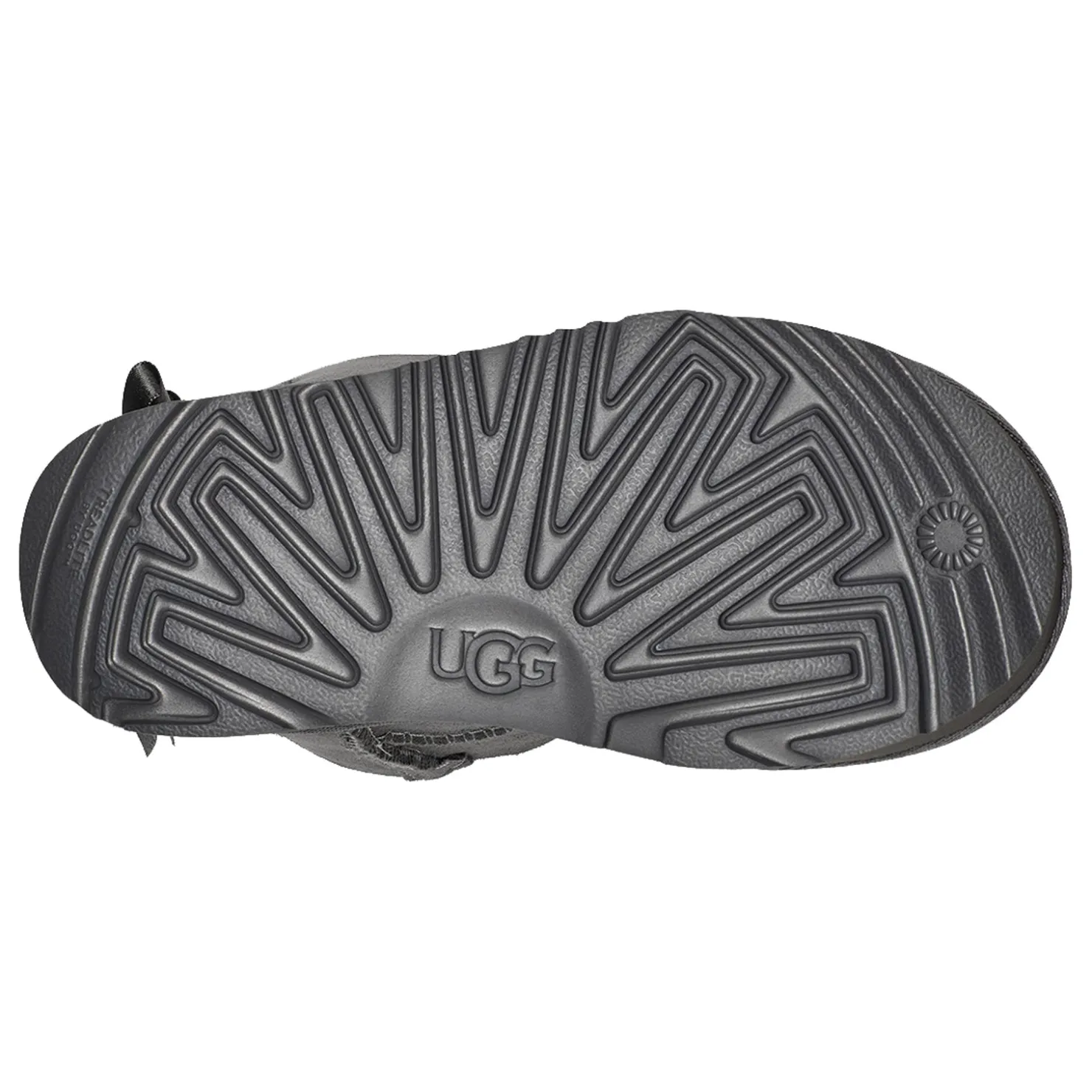 Big Kid (3.5-7)*UGG Girl's , Bailey Bow II Boot - Little Kid & Big Kid Grey
