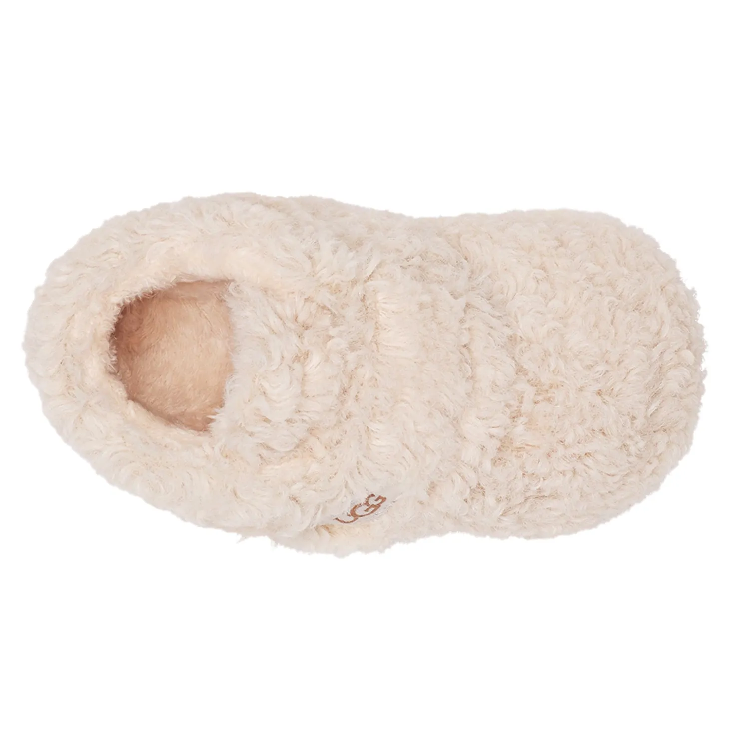 Baby (1-3)*UGG Girl's , Bixbee Bootie - Infant Natural Curly Faux Fur
