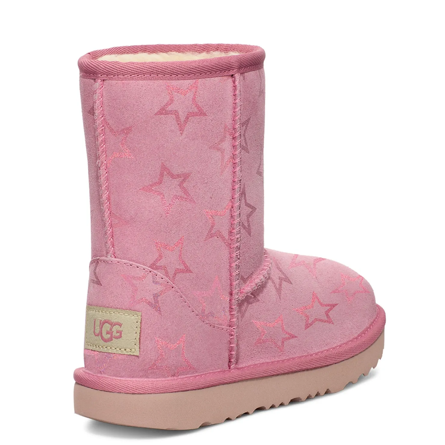Toddler (3.5-10)*UGG Girl's , Classic II Boot - Toddler & Little Kid Dusty Orchid/Pink Iridescent