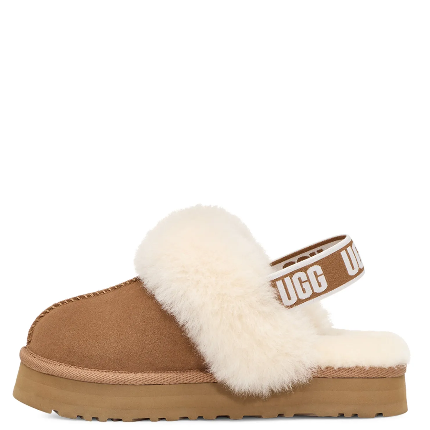 Big Kid (3.5-7)*UGG Girl's , Funkette Clog - Little Kid & Big Kid Chestnut