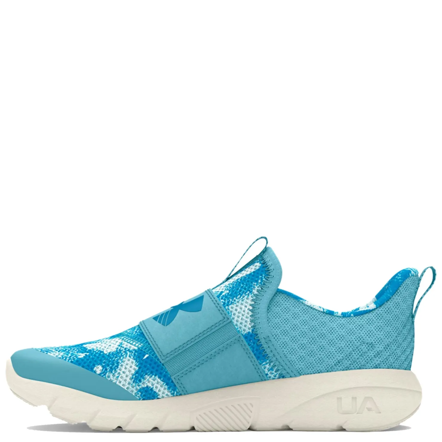 Sneakers & Athletic*Under Armour Girl’s , Pre-School UA Flash Printed Running Shoe - Little Kid Sky Blue/Sky Blue/Capri
