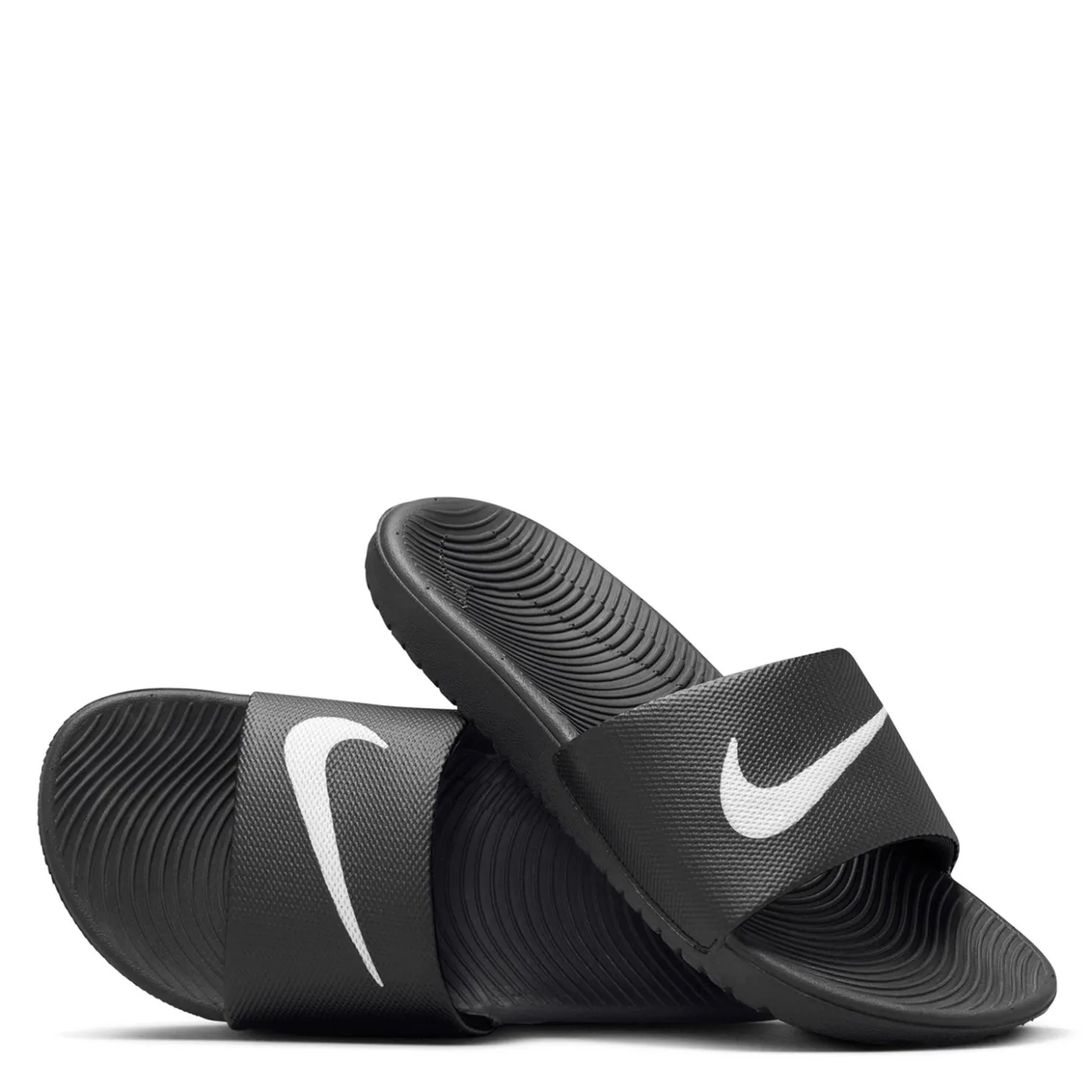 Little Kid (10.5-3)*Nike Kid's , Kawa Slide Sandal - Little Kid & Big Kid Black/White
