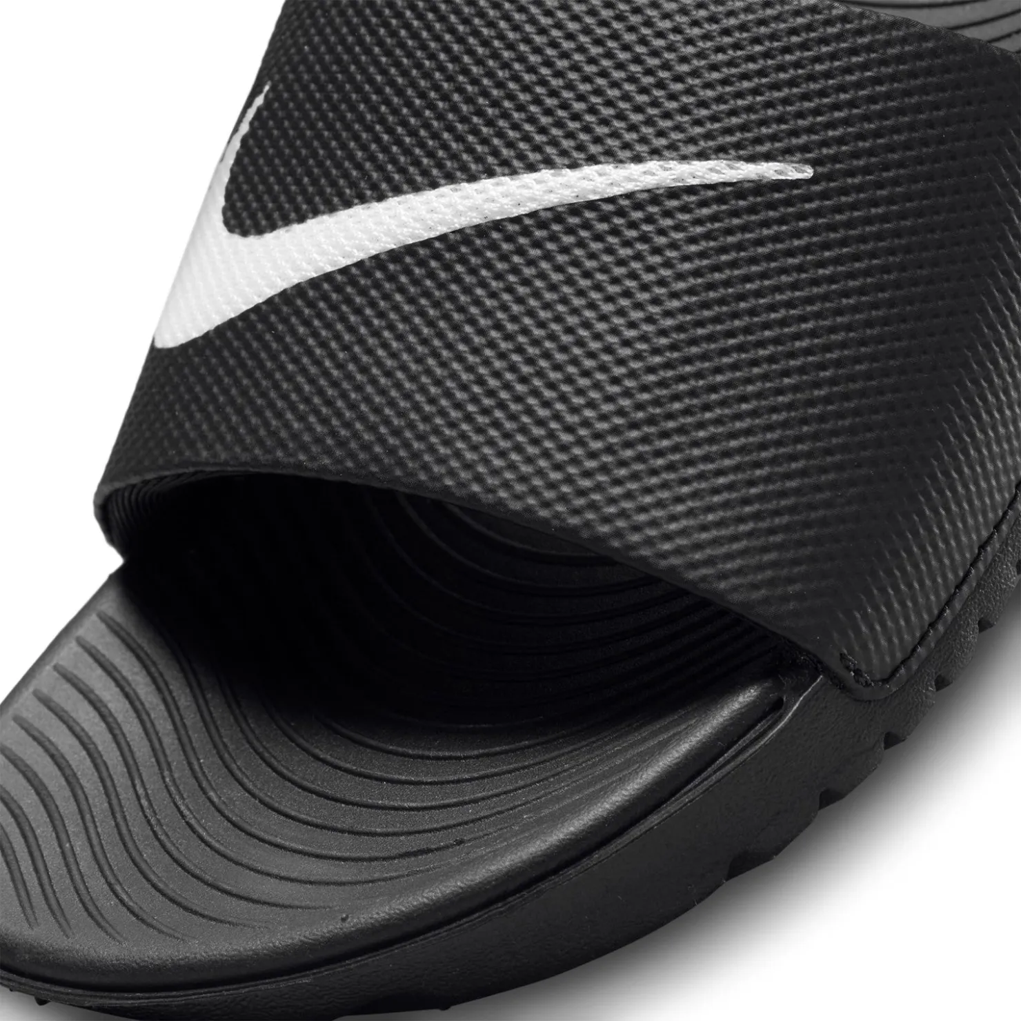 Little Kid (10.5-3)*Nike Kid's , Kawa Slide Sandal - Little Kid & Big Kid Black/White
