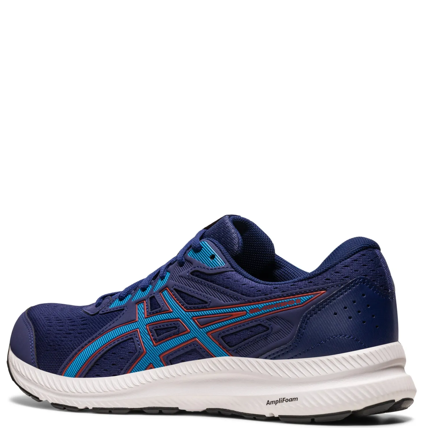 Running*ASICS Men's , GEL-Contend 8 Running Shoe Indigo Blue/Island Blue