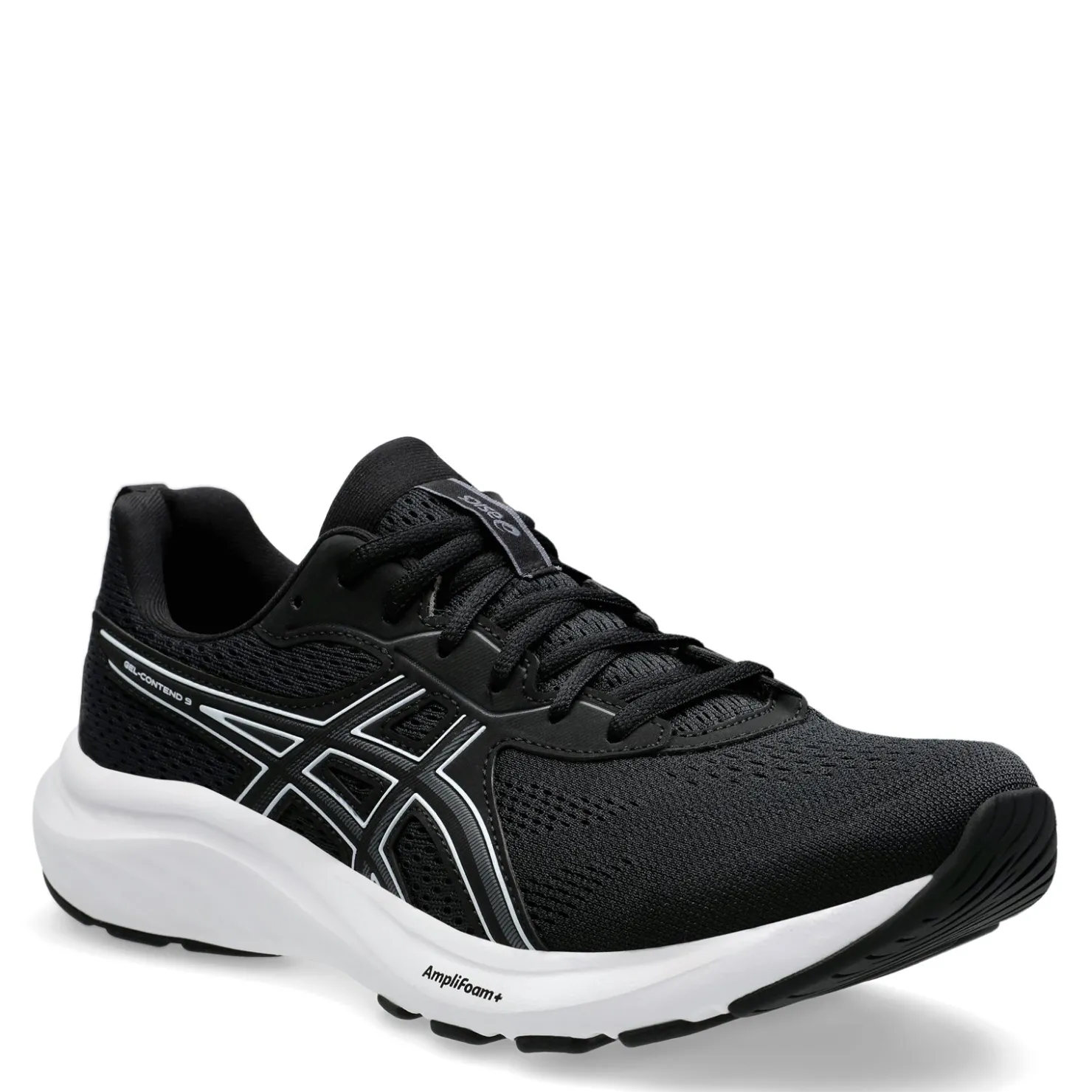 Sneakers & Athletics*ASICS Men's , GEL-Contend 9 Running Shoe Black/White