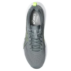 Running*ASICS Men's , GEL-Contend 9 Running Shoe Steel Grey/Safety Yellow