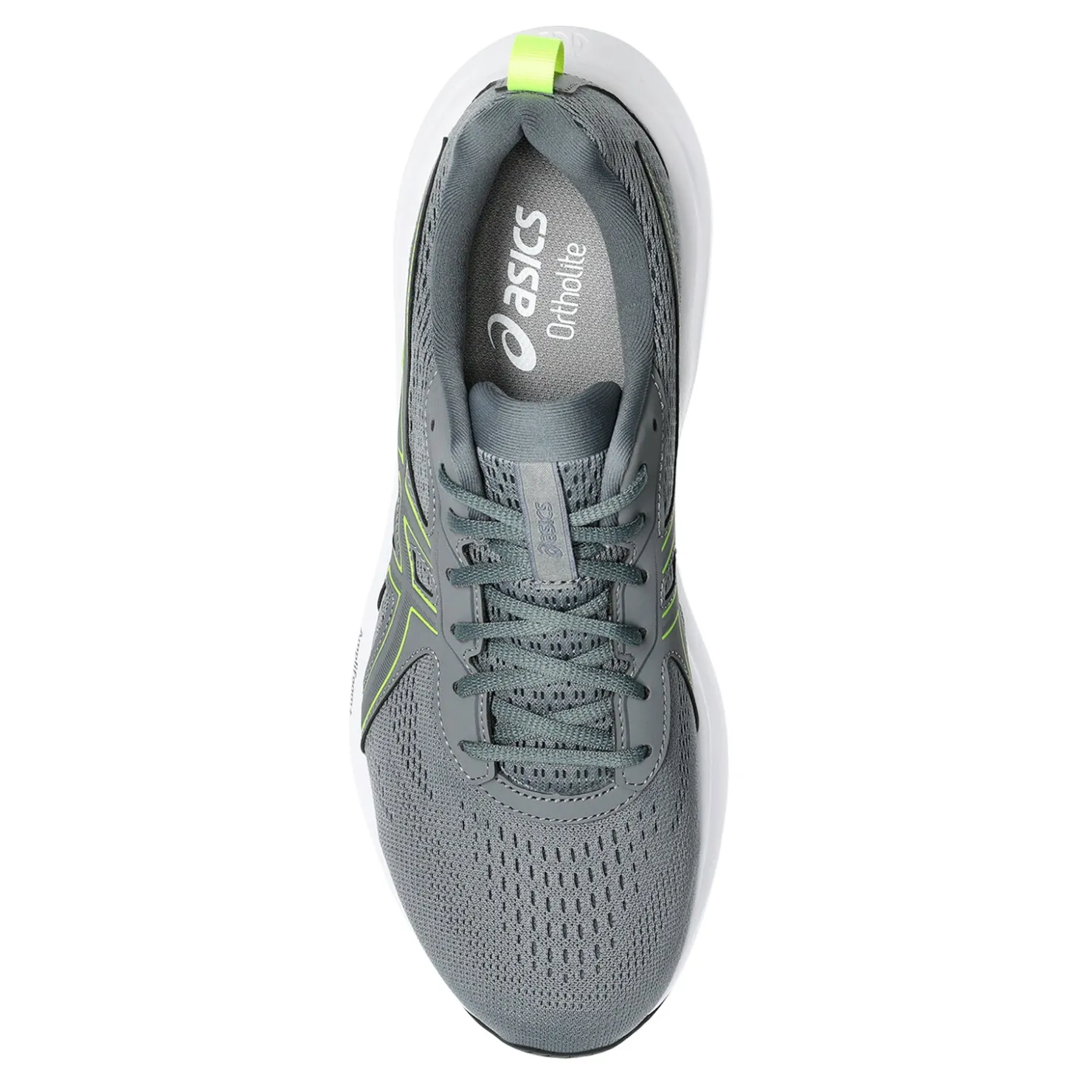 Running*ASICS Men's , GEL-Contend 9 Running Shoe Steel Grey/Safety Yellow