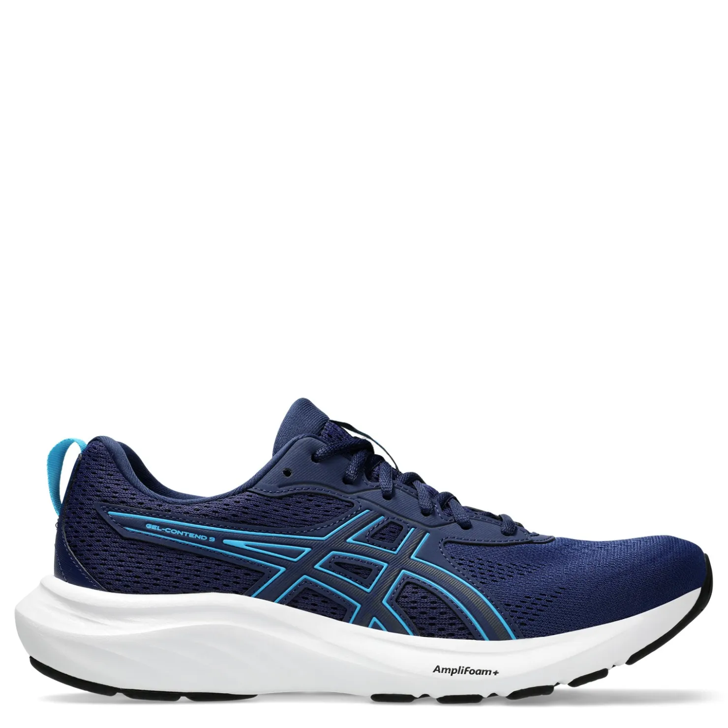 Running*ASICS Men's , GEL-Contend 9 Running Shoe Blue Expanse/Digital Aqua