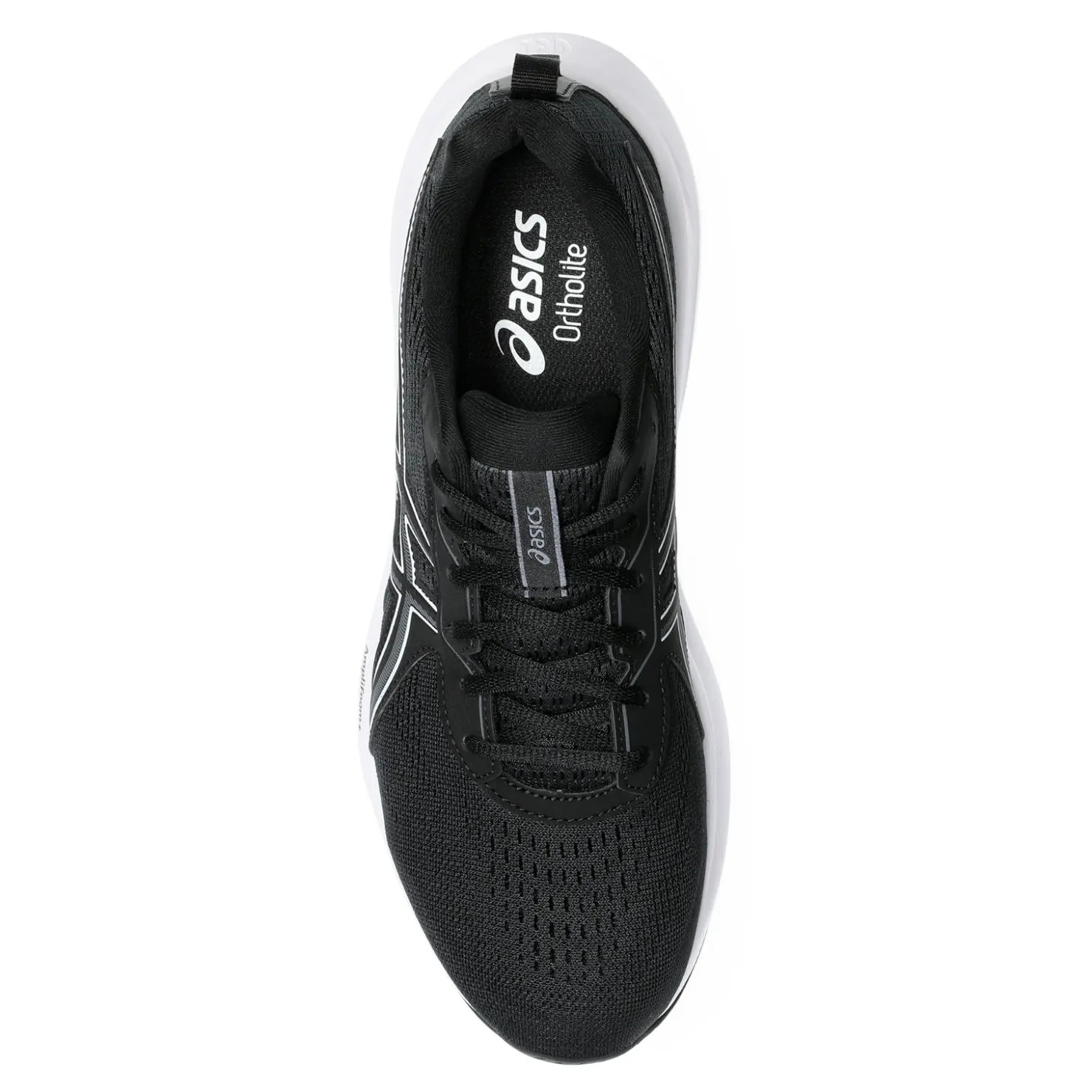 Running*ASICS Men's , GEL-Contend 9 Running Shoe - Wide Width Black/White