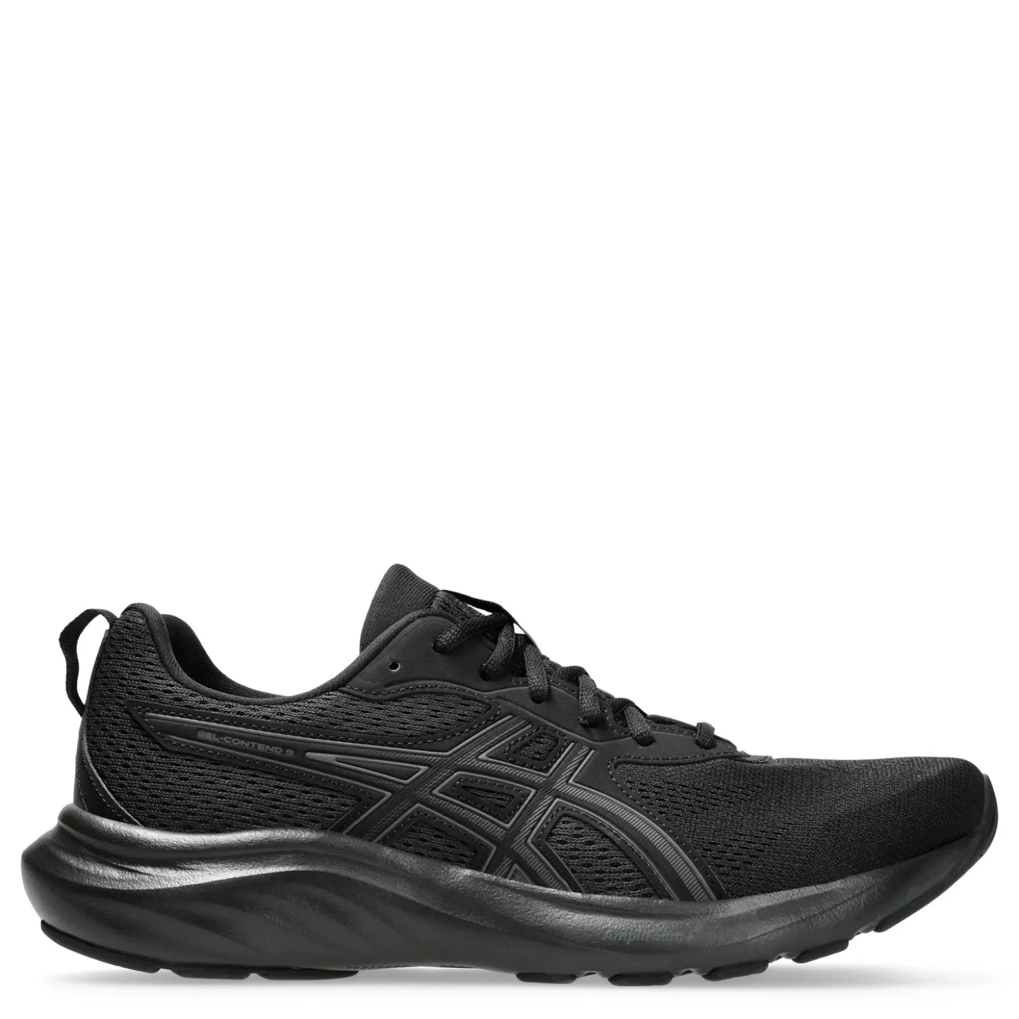 Running*ASICS Men's , GEL-Contend 9 Running Shoe - Extra Wide Width Black/Graphite Grey