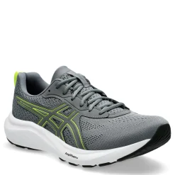 Running*ASICS Men's , GEL-Contend 9 Running Shoe - Extra Wide Width Steel Grey/Safety Yellow