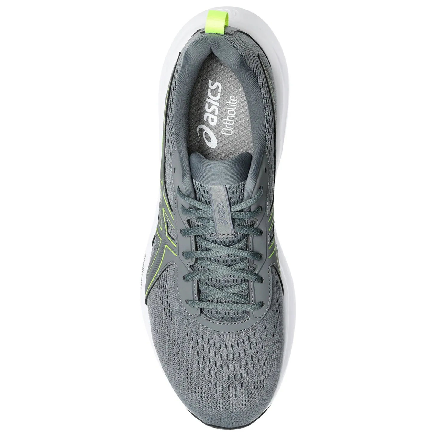 Running*ASICS Men's , GEL-Contend 9 Running Shoe - Extra Wide Width Steel Grey/Safety Yellow