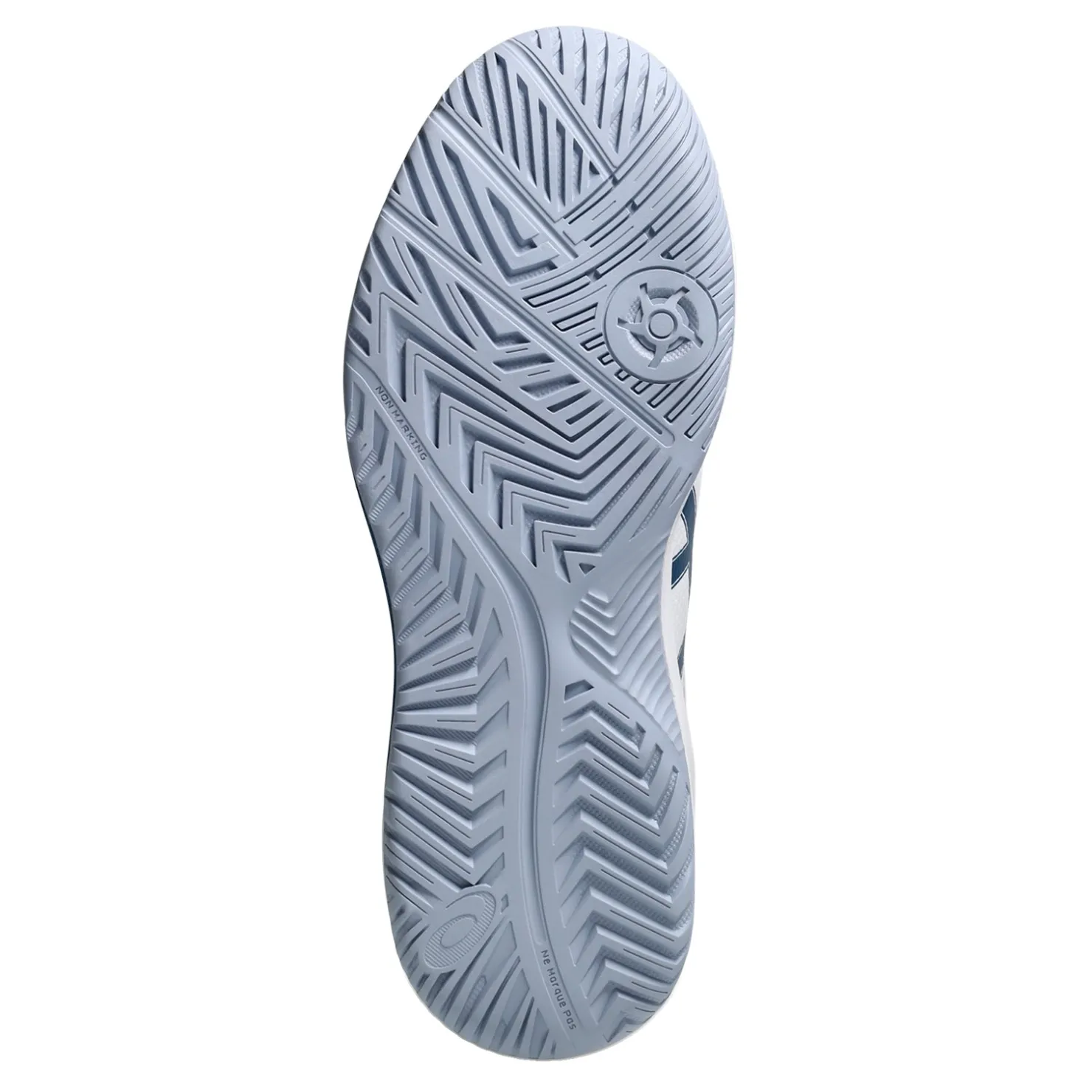 Court*ASICS Men's , GEL-Dedicate 8 Pickleball Shoe White/Mako Blue