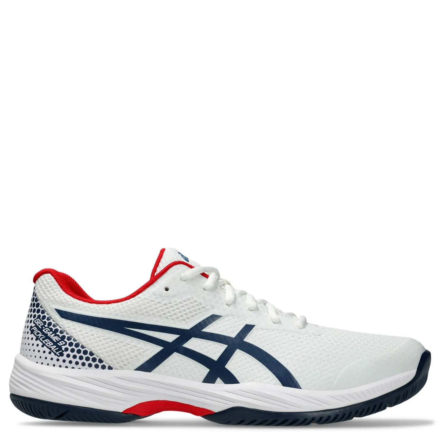 Court*ASICS Men's , GEL-Game 9 Pickleball Shoe White/Night Sky