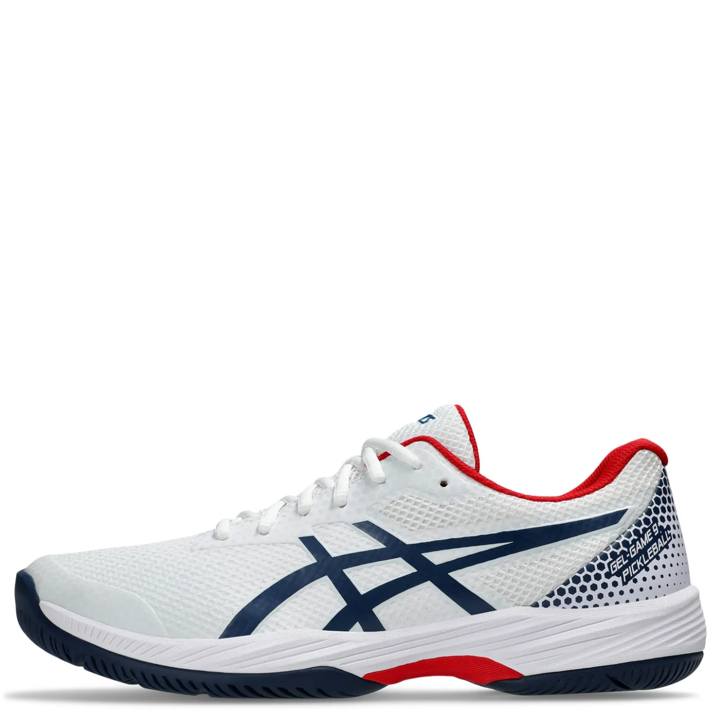 Court*ASICS Men's , GEL-Game 9 Pickleball Shoe White/Night Sky