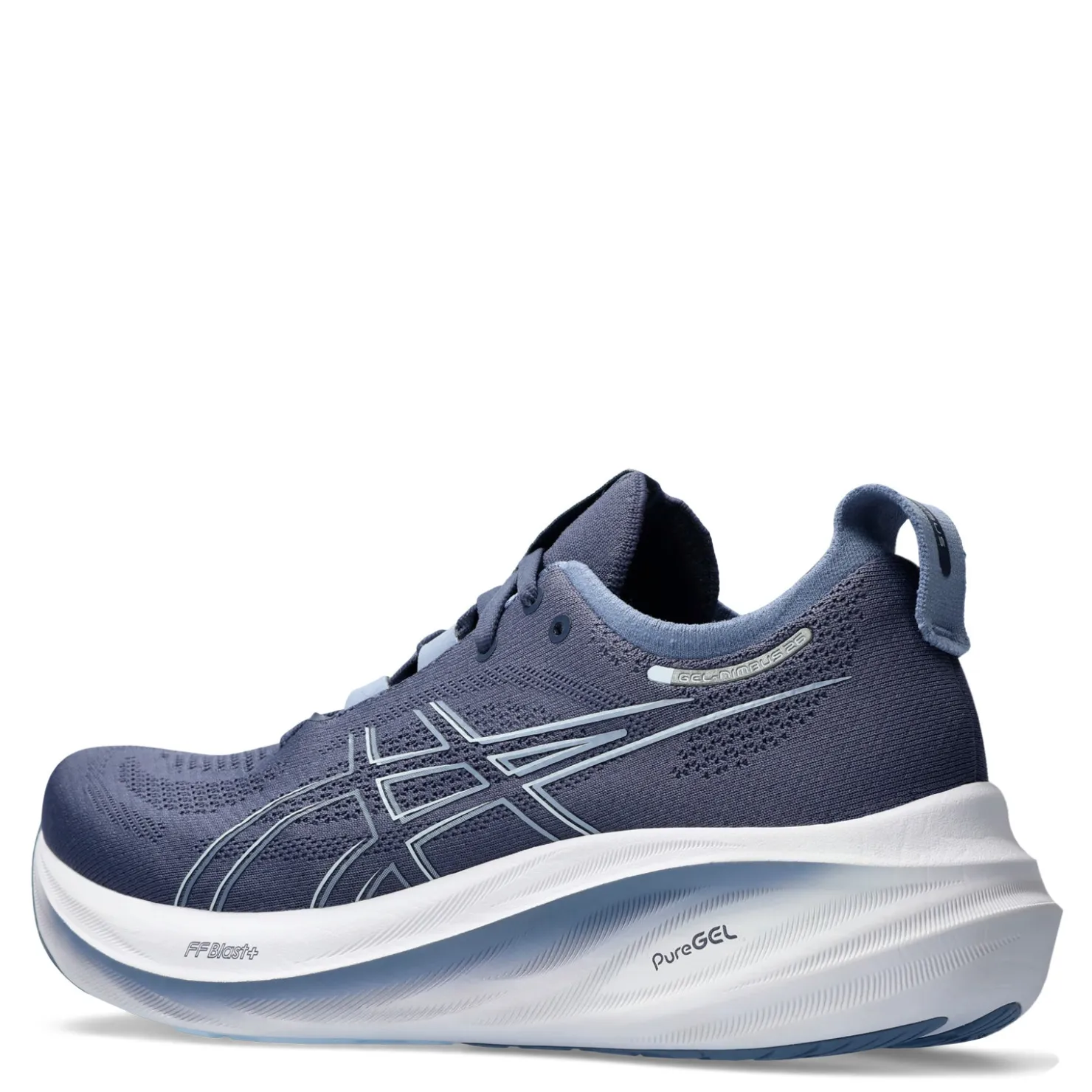Sneakers & Athletics*ASICS Men's , GEL-Nimbus 26 Running Shoe Thunder Blue/Denim Blue