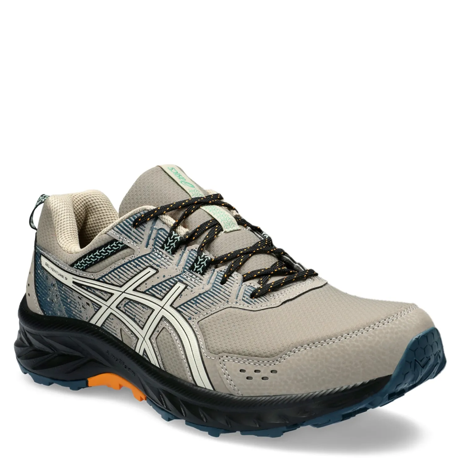 Trail & Hiking*ASICS Men's , GEL-Venture 9 Trail Running Shoe Feather Grey/Birch