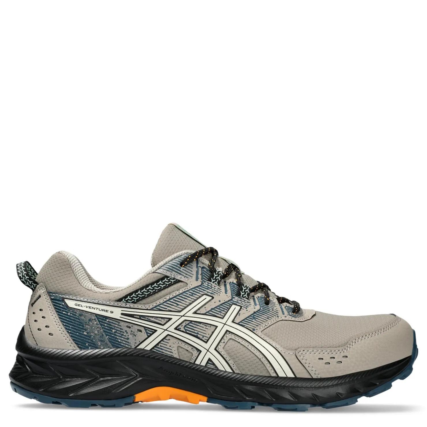 Trail & Hiking*ASICS Men's , GEL-Venture 9 Trail Running Shoe Feather Grey/Birch