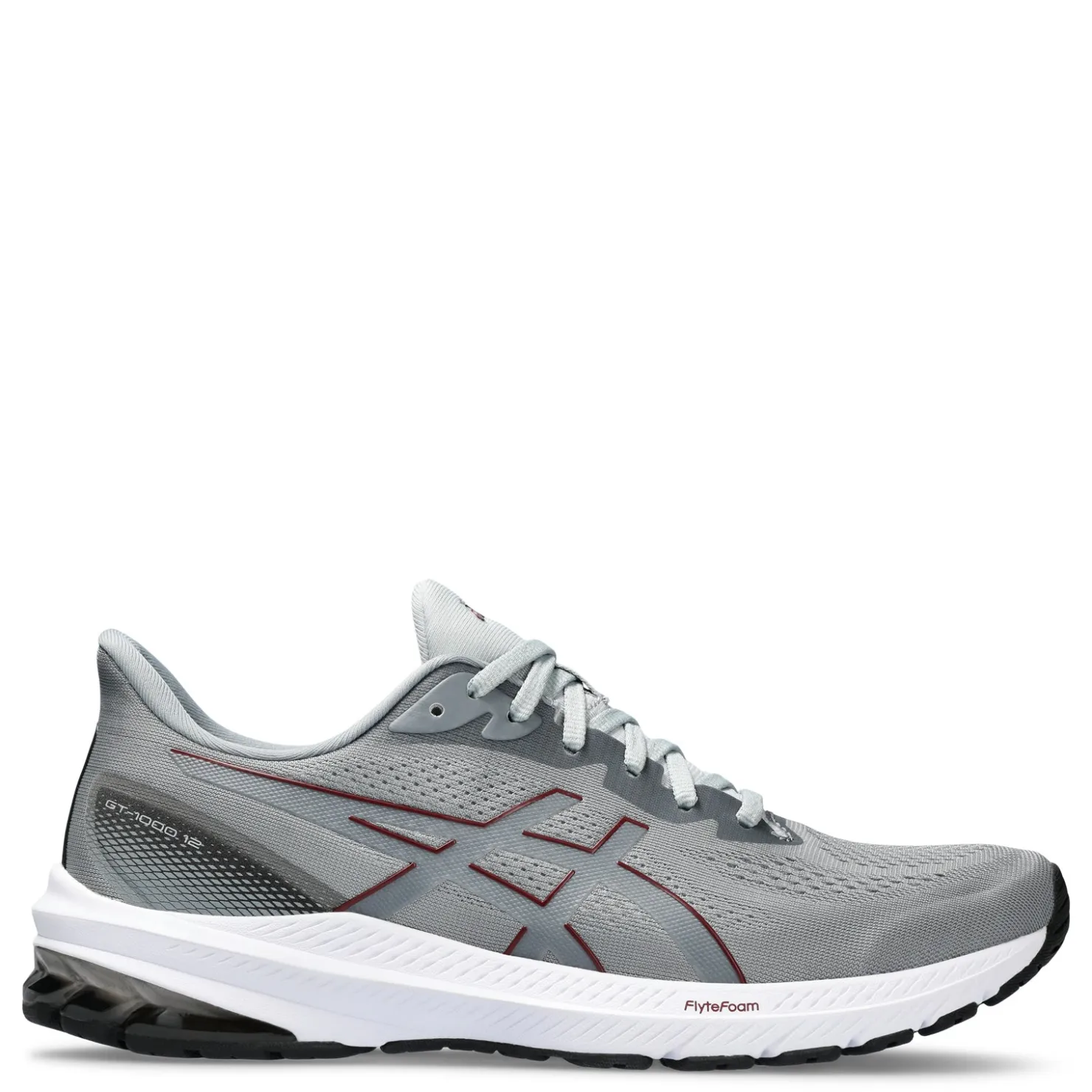 Sneakers & Athletics*ASICS Men's , GT-1000 12 Running Shoe Sheet Rock / Antique Red