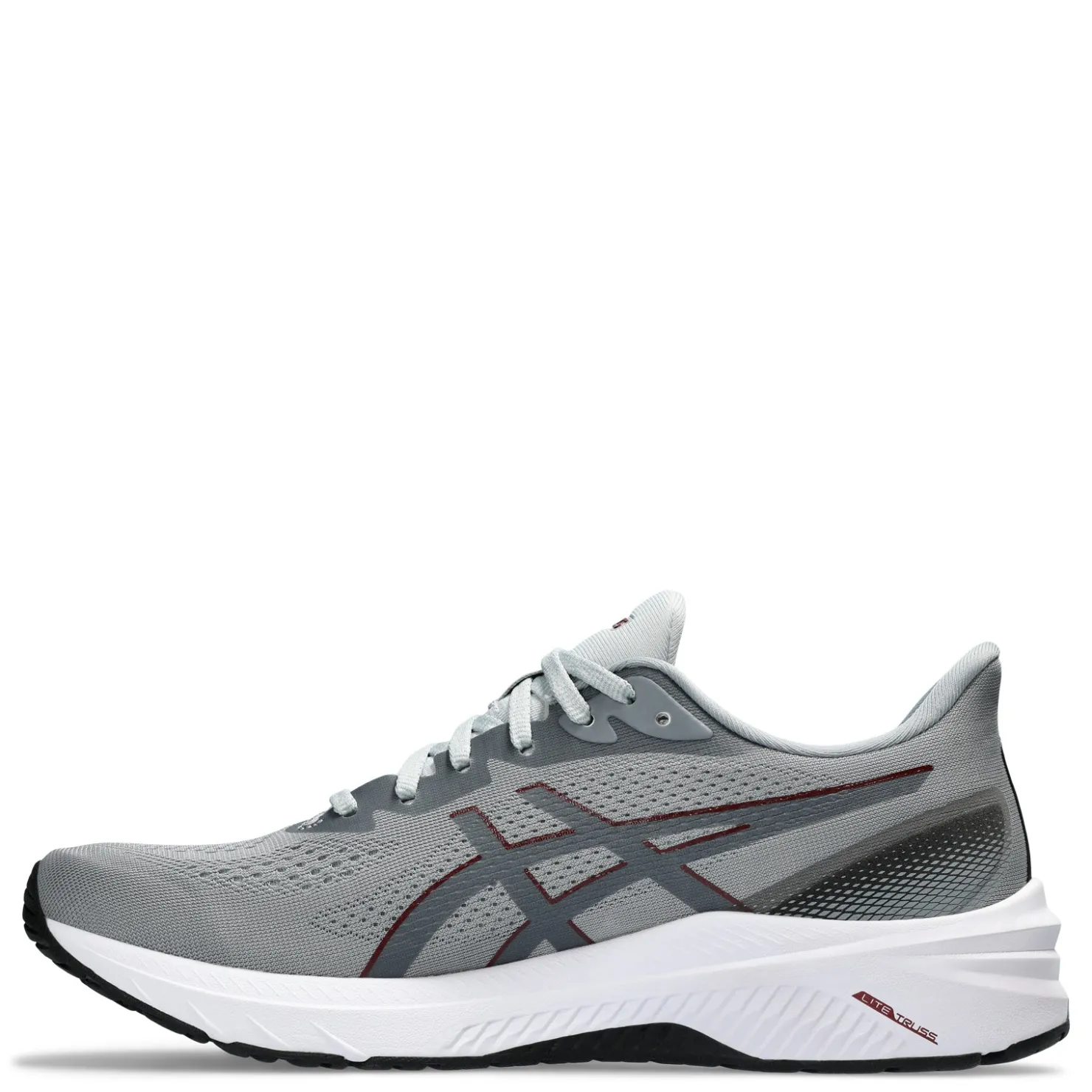 Sneakers & Athletics*ASICS Men's , GT-1000 12 Running Shoe Sheet Rock / Antique Red