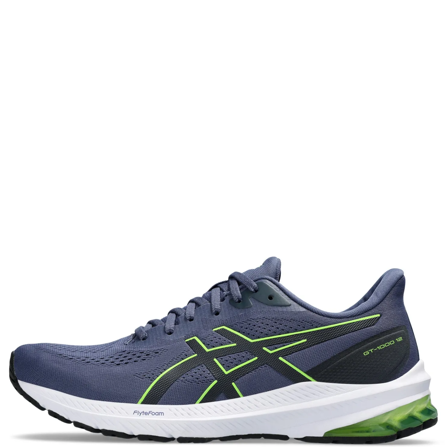 Sneakers & Athletics*ASICS Men's , GT-1000 12 Running Shoe Thunder Blue/Electric Lime