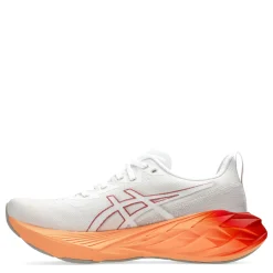 Running*ASICS Men's , Novablast 4 Running Shoe White/Moonrock