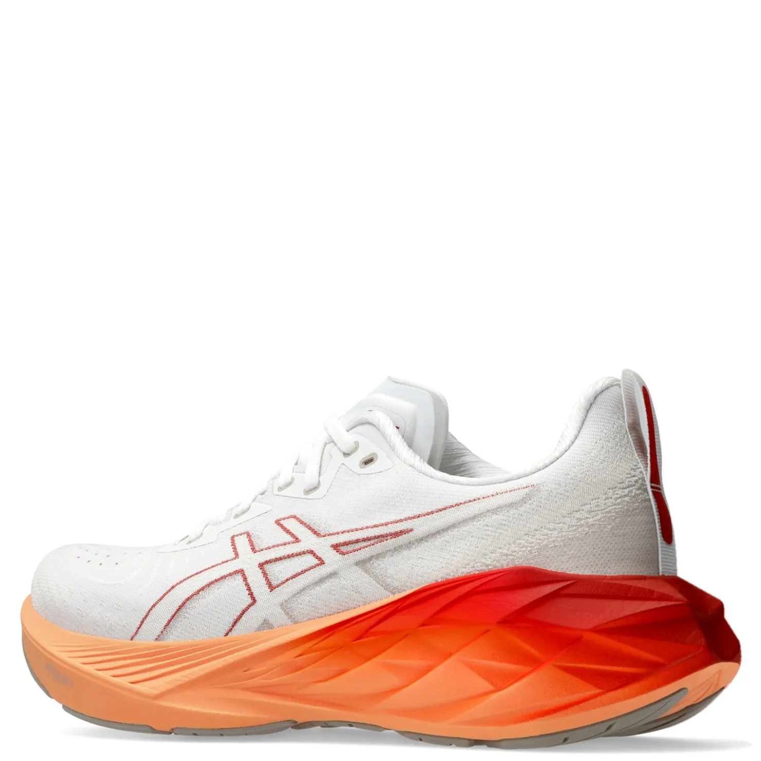 Running*ASICS Men's , Novablast 4 Running Shoe White/Moonrock