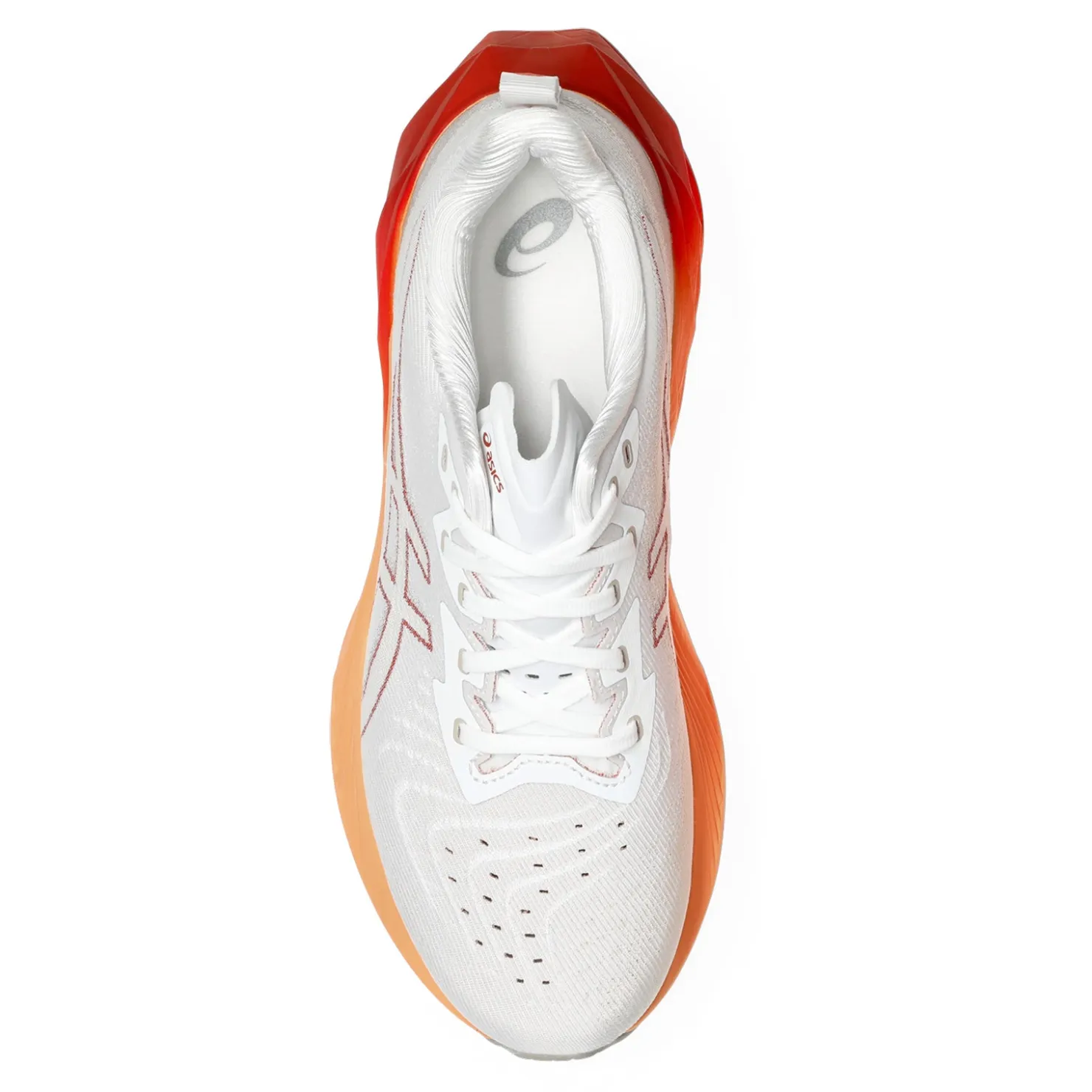 Running*ASICS Men's , Novablast 4 Running Shoe White/Moonrock