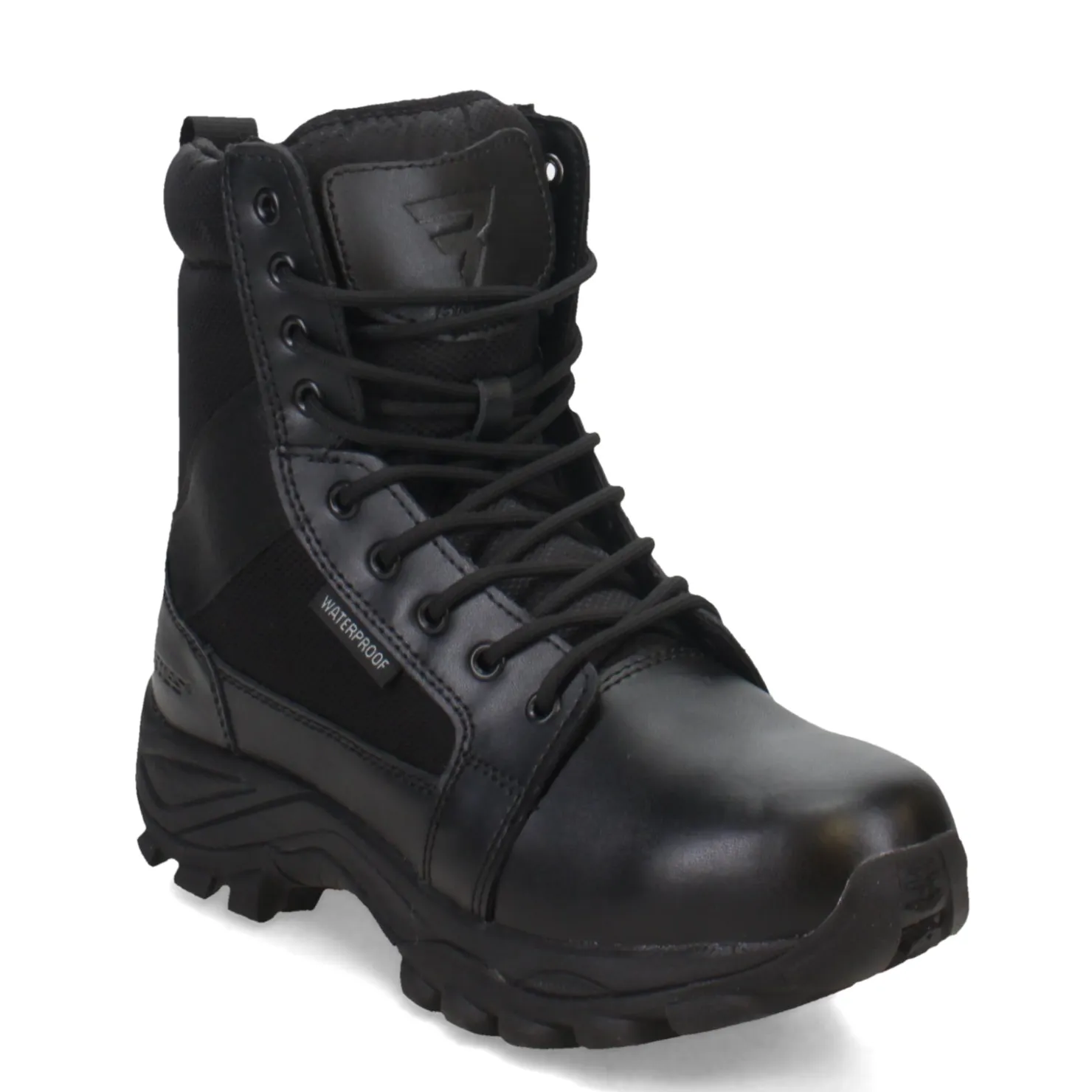 Work & Safety*Bates Men's , Fuse Side Zip WP Work Boot Black