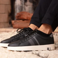 Fashion & Street*Ben Sherman Men's , Boxwell Sneaker Black/Whisper/Charcoal