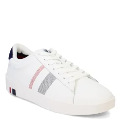 Fashion & Street*Ben Sherman Men's , Boxwell Sneaker White/Navy/Red