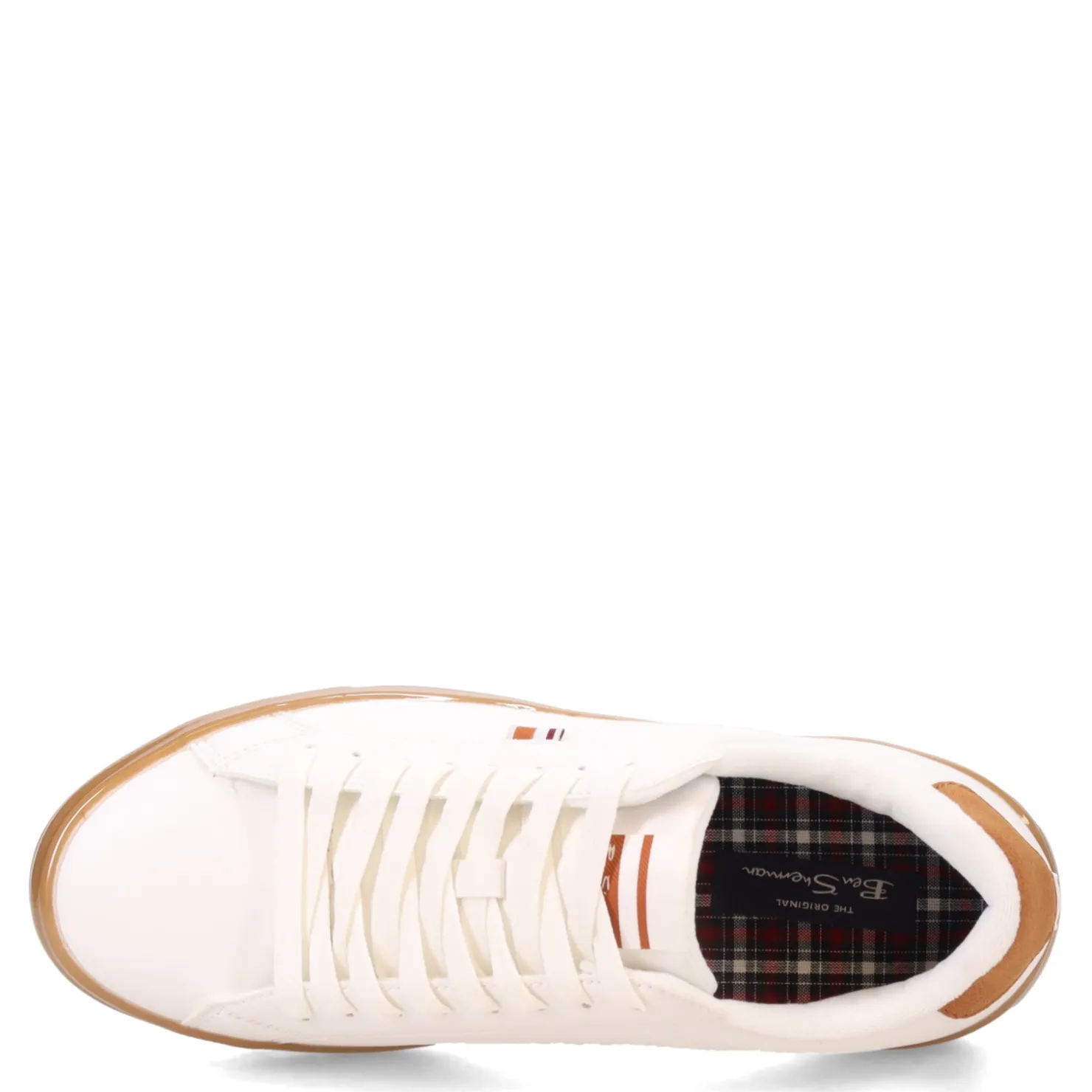 Fashion & Street*Ben Sherman Men's , Crowley Sneaker White/Gum