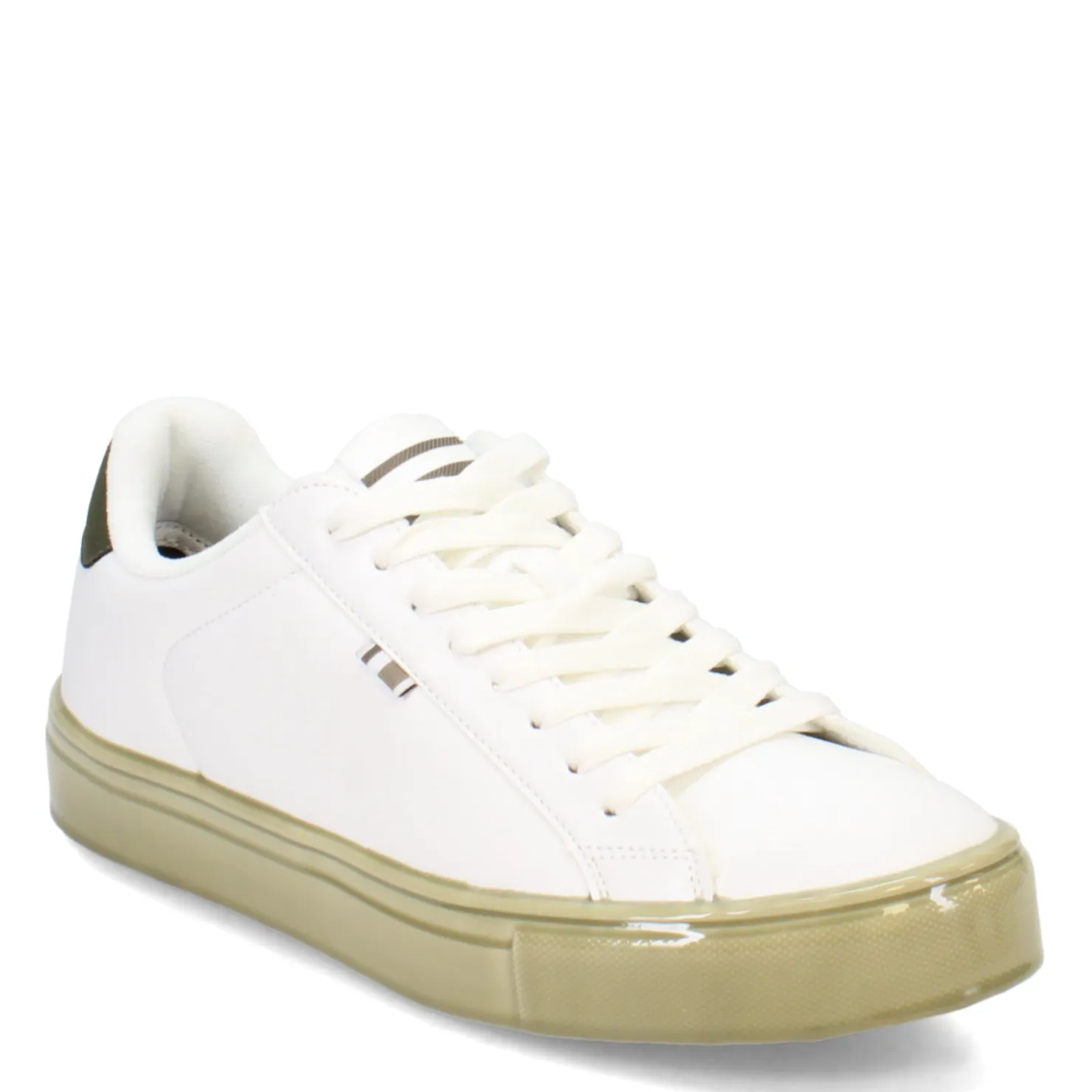 Fashion & Street*Ben Sherman Men's , Crowley Sneaker White/Elm/Army