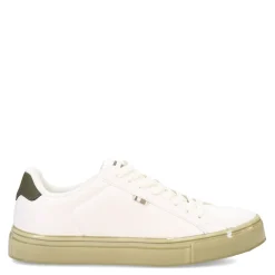 Fashion & Street*Ben Sherman Men's , Crowley Sneaker White/Elm/Army