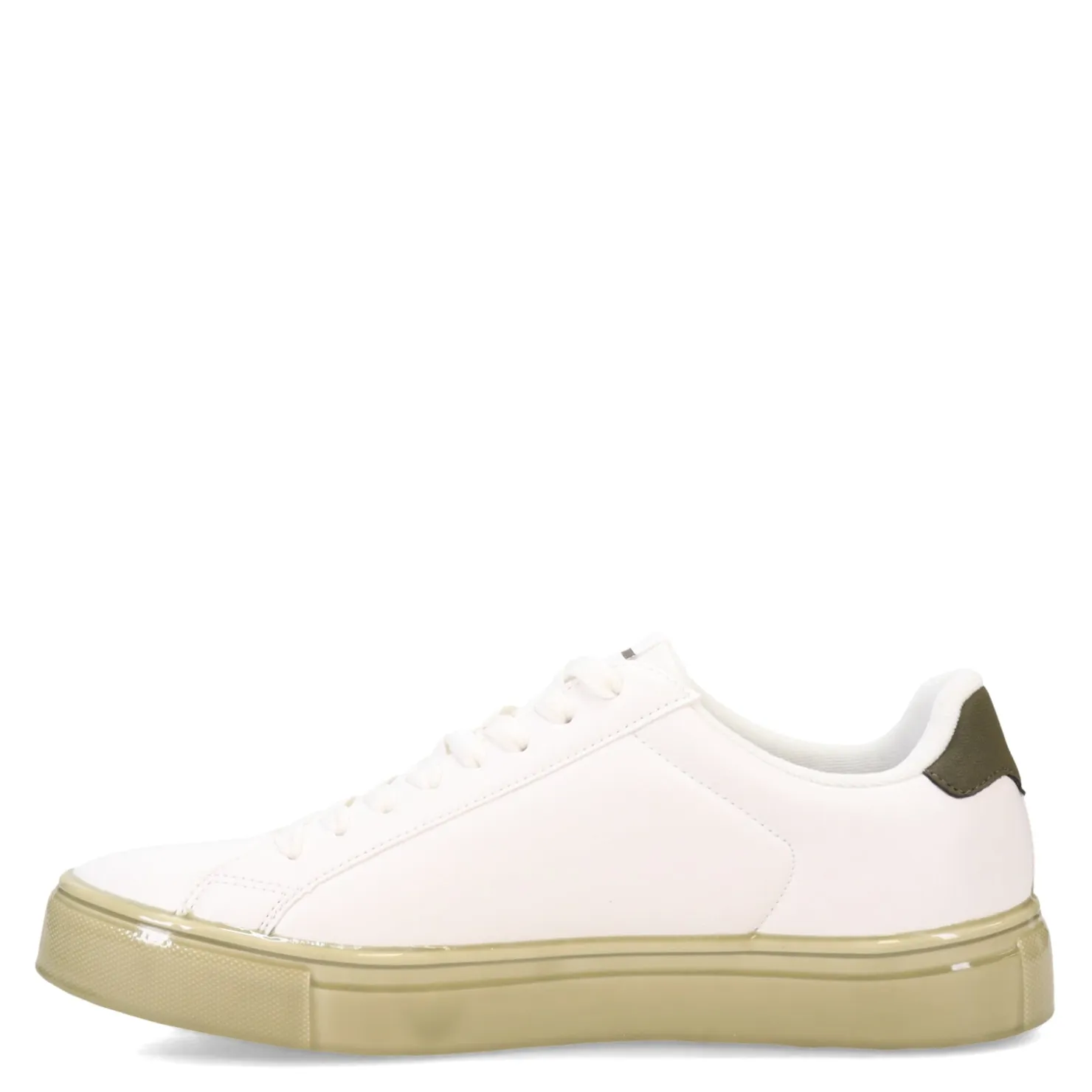 Fashion & Street*Ben Sherman Men's , Crowley Sneaker White/Elm/Army