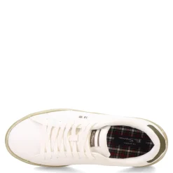 Fashion & Street*Ben Sherman Men's , Crowley Sneaker White/Elm/Army