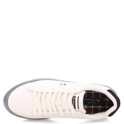 Fashion & Street*Ben Sherman Men's , Crowley Sneaker White/Alloy/Black