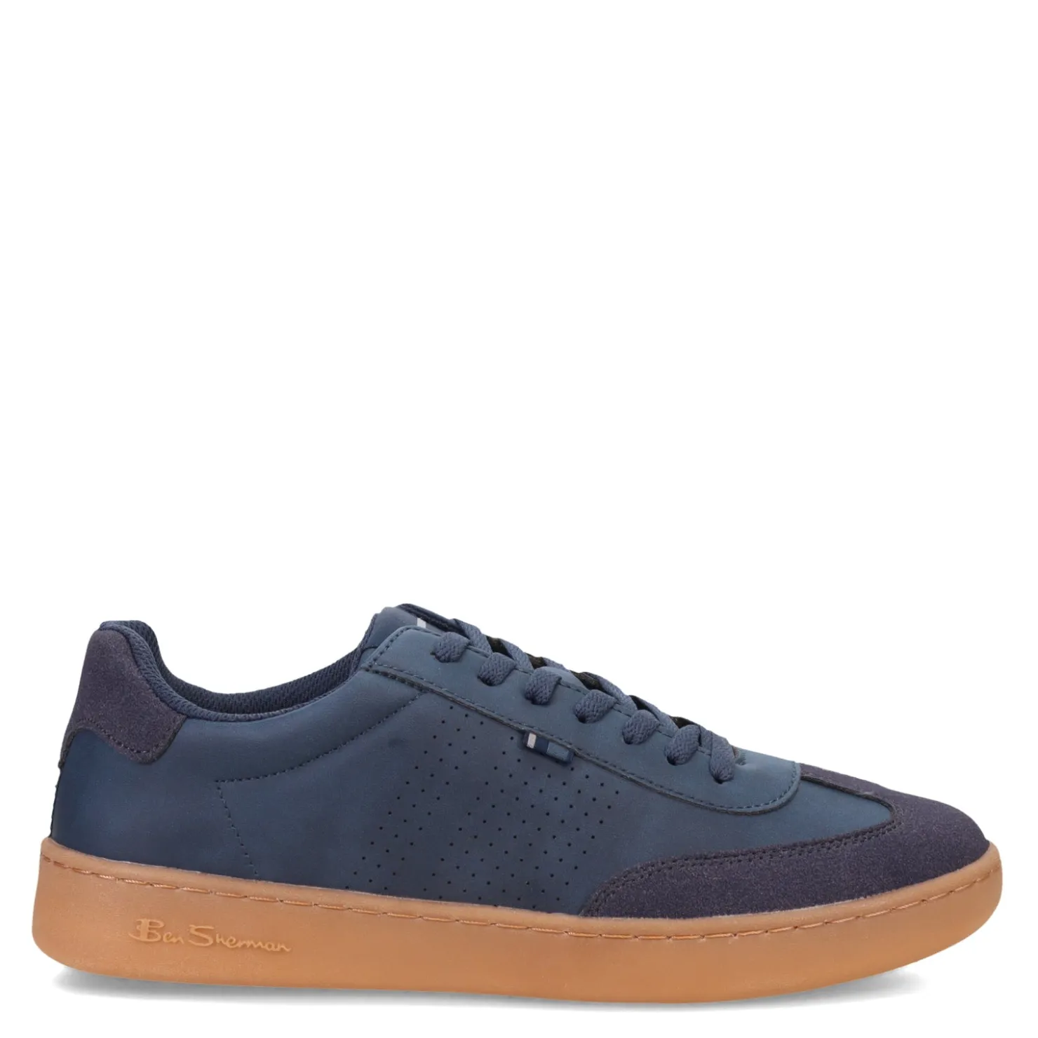 Fashion & Street*Ben Sherman Men's , Glasgow Sneaker Navy Gum