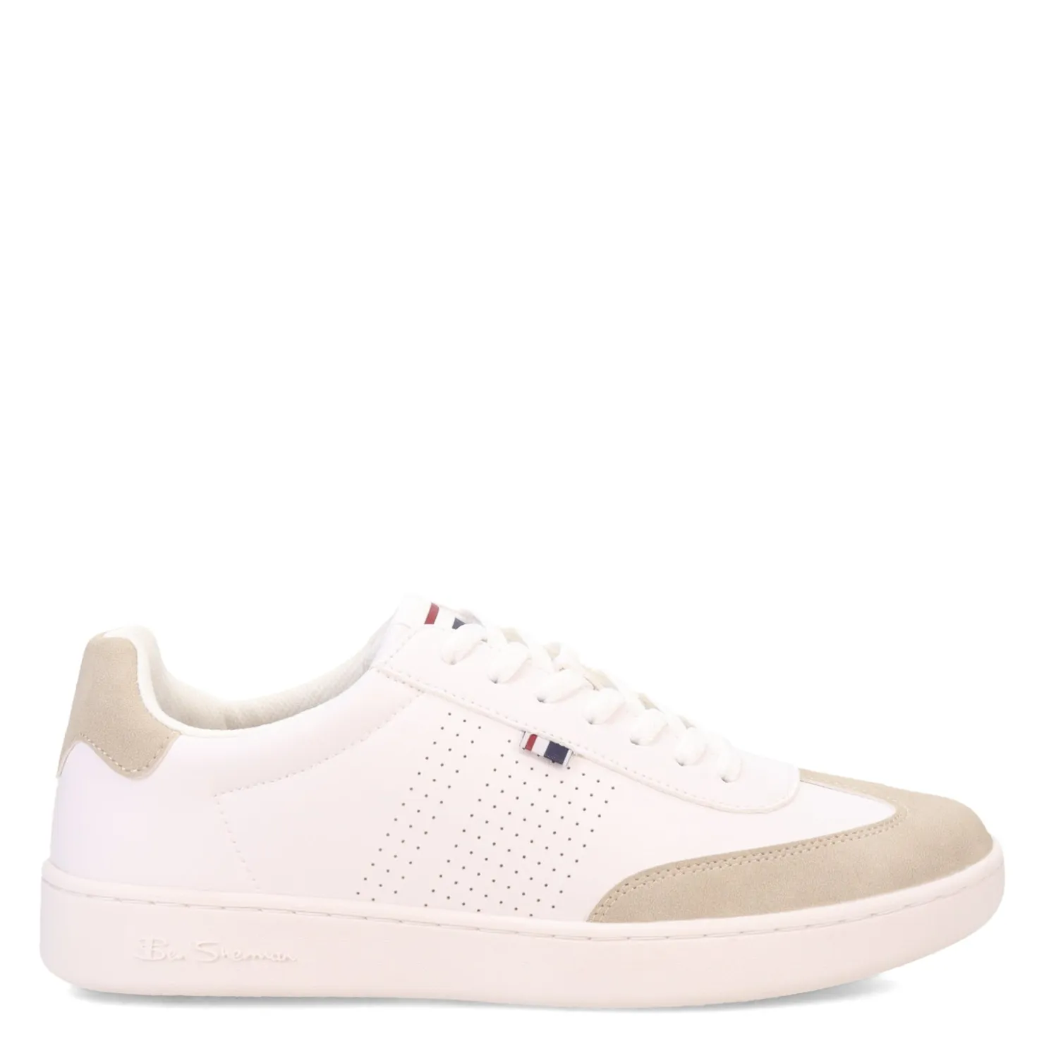 Fashion & Street*Ben Sherman Men's , Glasgow Sneaker White/Off White