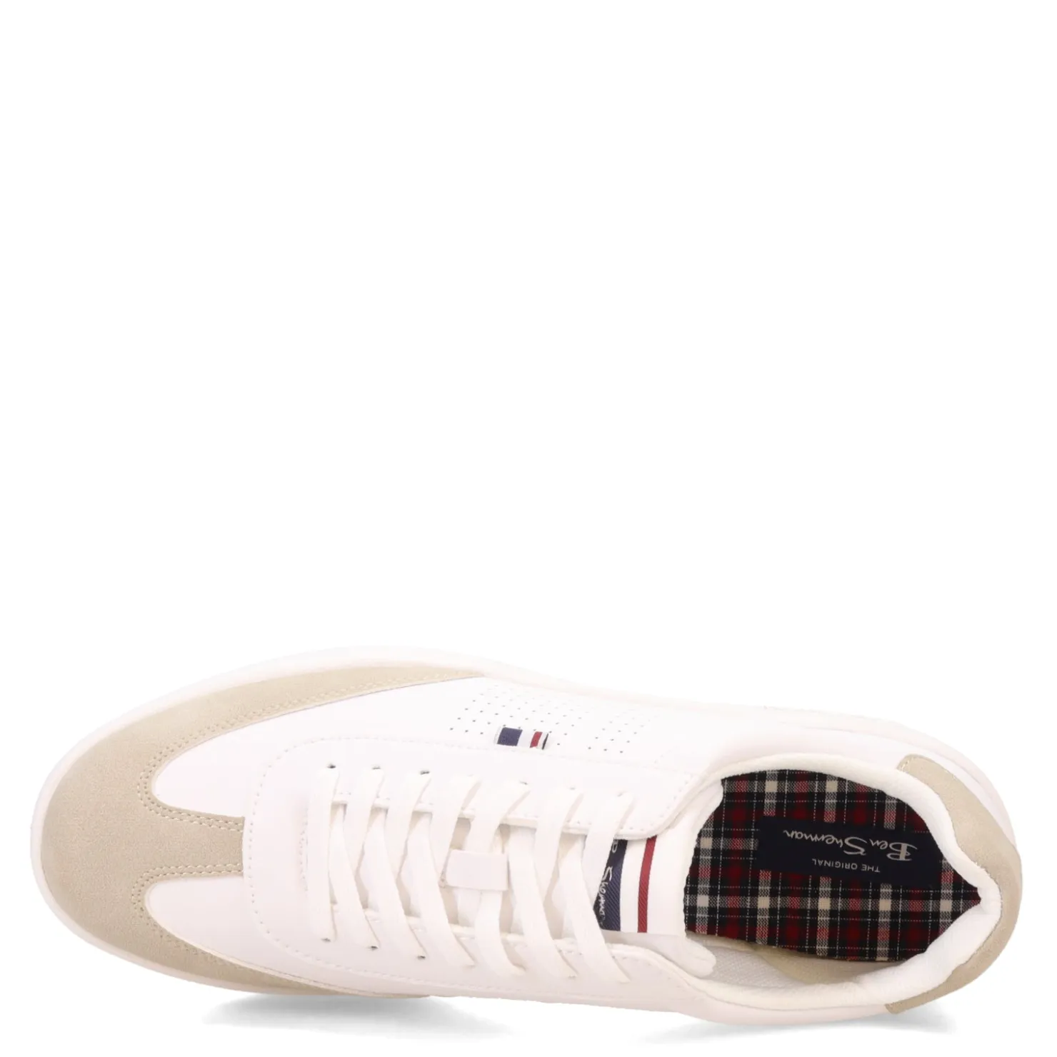 Fashion & Street*Ben Sherman Men's , Glasgow Sneaker White/Off White