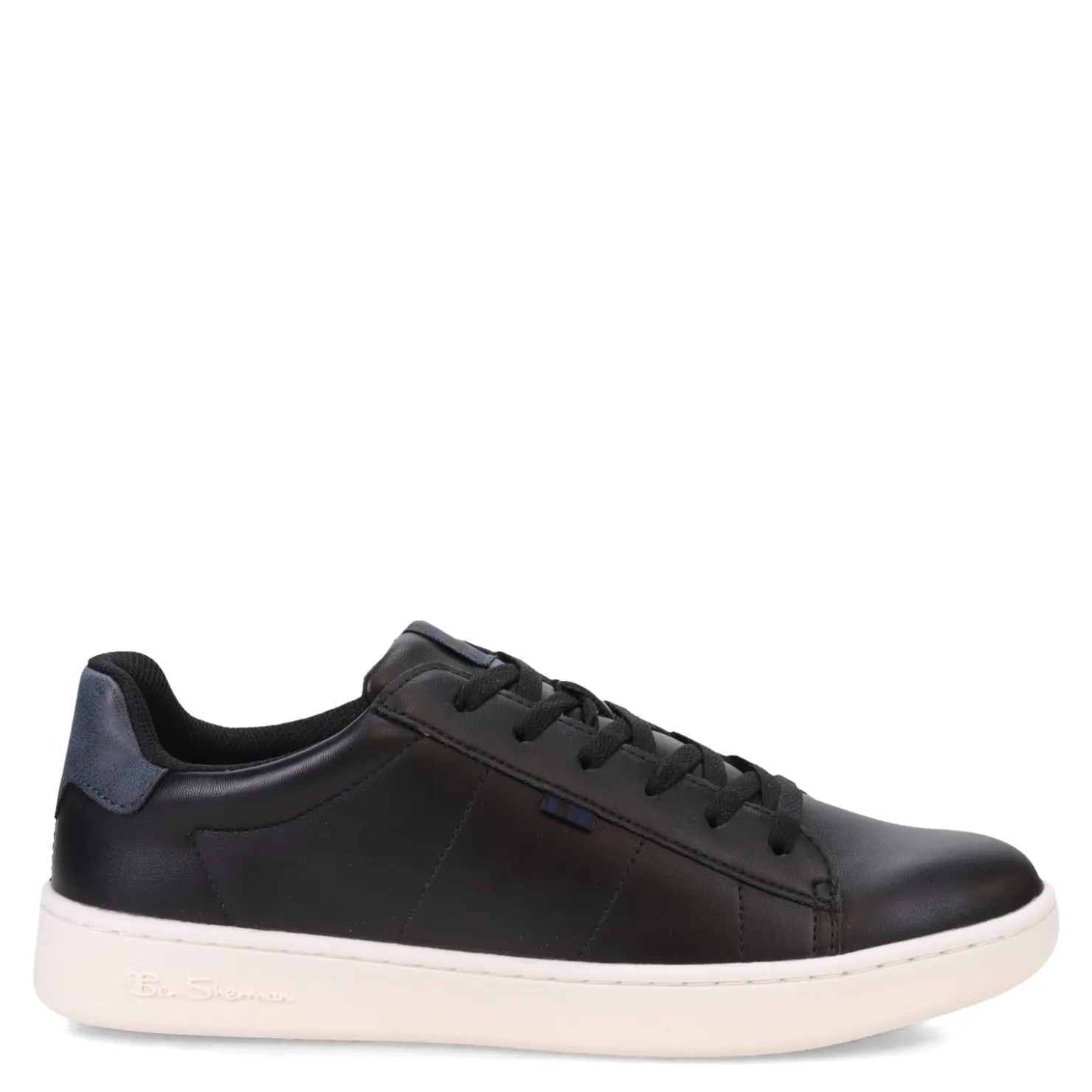 Fashion & Street*Ben Sherman Men's , Hampton Sneaker Black White Navy