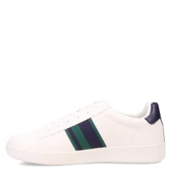 Fashion & Street*Ben Sherman Men's , Hampton Stripe Sneaker Navy/Green