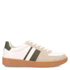 Fashion & Street*Ben Sherman Men's , Hyde Sneaker White/Olive/Gum